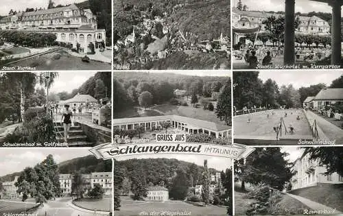 Germany Gruss aus Schlangenbad im Taunus multi view