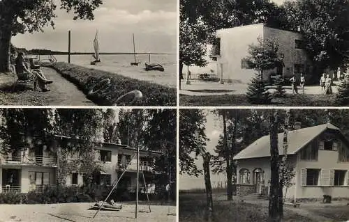 Postcard Hungary Balaton scenes