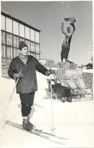 Gubałówka sky station over Zakopane city Poland souvenir photo