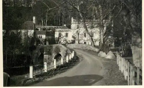 England Stoke 1953 real photo