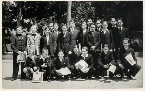 School prom confirmation 1943