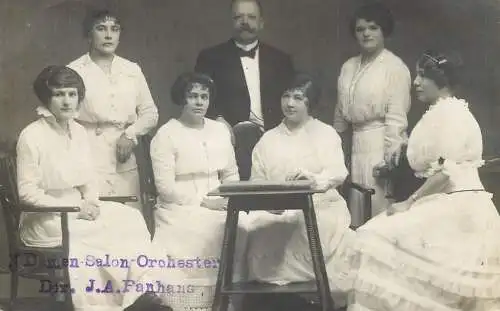 Basel Damen Salon Orchester Dir. J. A. Panhans 1916