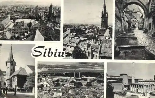 Postcard Romania Sibiu