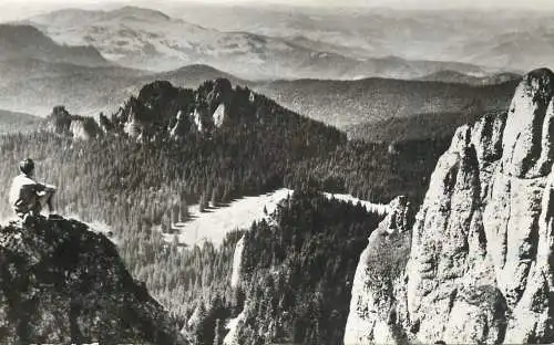 Postcard Romania Masivul Ceahlau