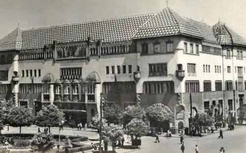 Postcard Romania Targu Mures palatul Culturii