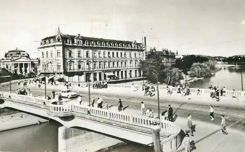 Postcard Romania Oradea pod peste Cris