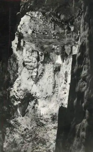 Postcard Romania Baia de Fier Pestera Muierii