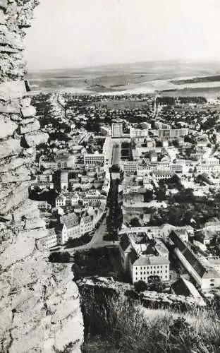 Postcard Romania Deva vedere de la cetate