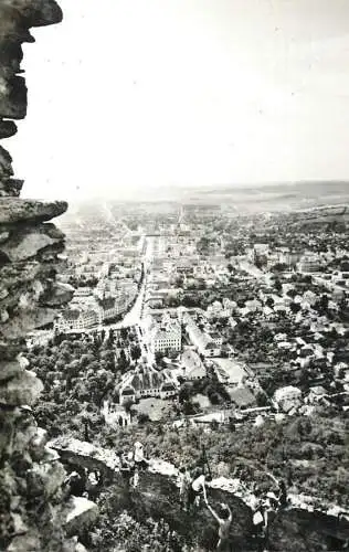 Postcard Romania Deva vedere de la cetate
