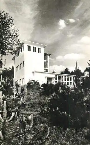 Postcard Romania Petrosani laborator institut de mine