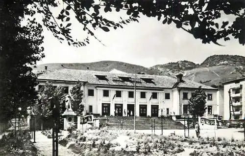 Postcard Romania Petrosani teatrul de stat