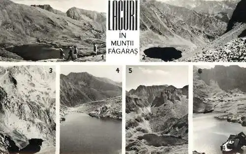 Postcard Romania Piatra NeamtMuntii Fagaras