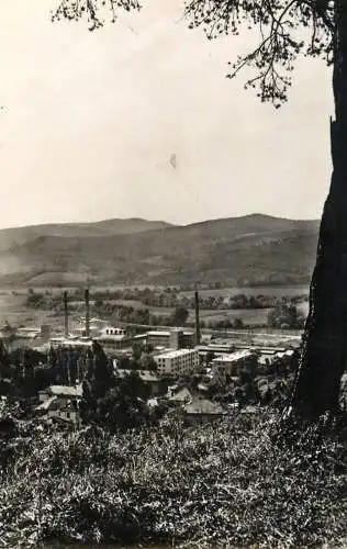 Postcard Romania peisaj industrial in Medias
