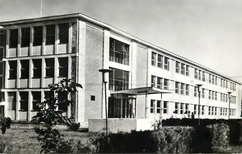 Postcard Romania Bacau institut pedagogic