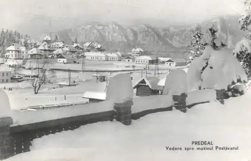 Postcard Romania Predeal Postavarul