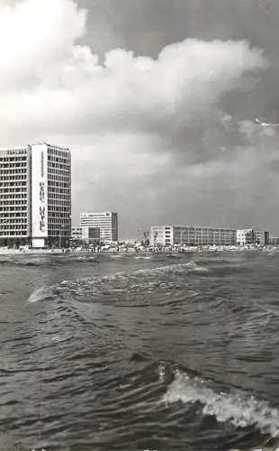 Postcard Romania Mamaia hotel Parc 1965