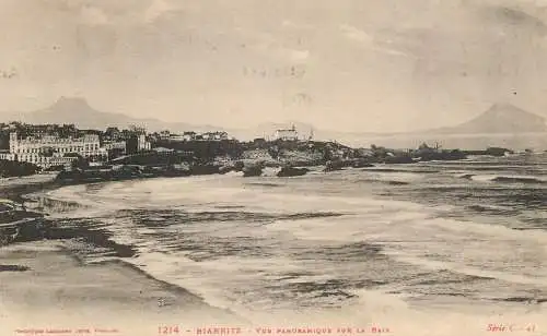 Postcard France Biarritz