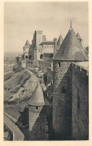 Postcard France cite de Carcassonne
