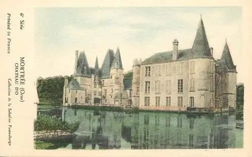 Postcard France Mortree chateau D'O