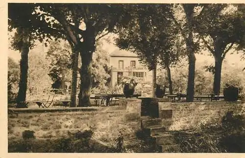 Postcard France Poitiers red pavillon