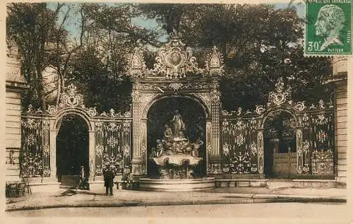 Postcard France Nancy Place Stanislas