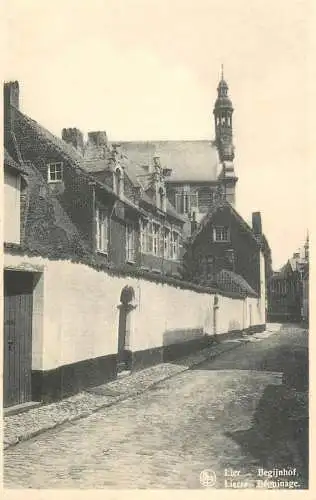 Postcard Belgium Liege Beguinage