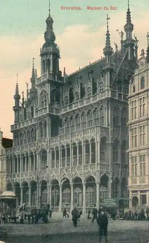 Postcard Belgium Bruxelles Maison du Roi