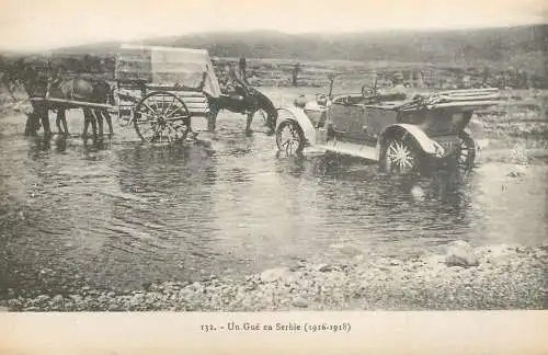 Serbia 1916-1918 flood automobile