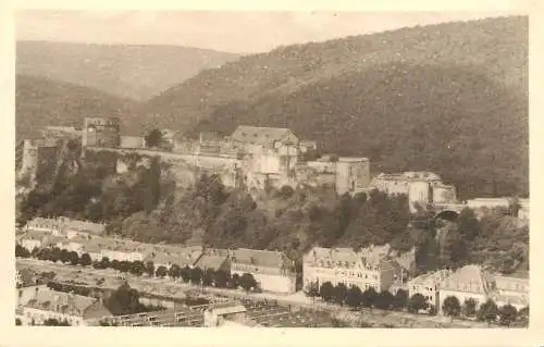 Postcard Belgium Bouillon castle