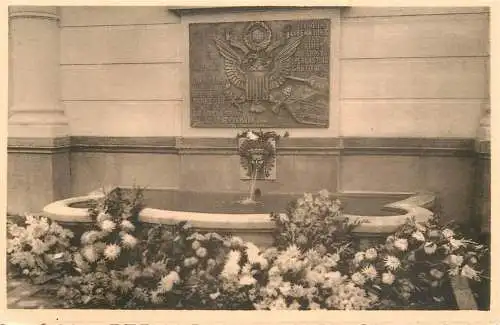 Postcard Belgium Spa monument de la Liberation