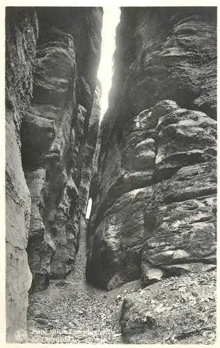 Postcard Belgium petite Suisse Luxembourgoise Le labyrinthe