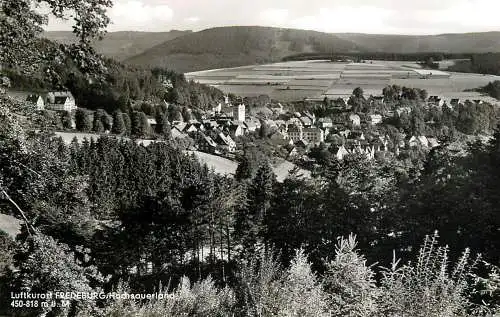 Germany Luftkurort Fredeburg / Hochsauerland general view