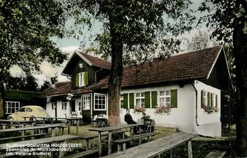 Germany Ebenhofen Gaststatte Holdersberg bei Marktoberdorf Inh. Valerie Brumeisl