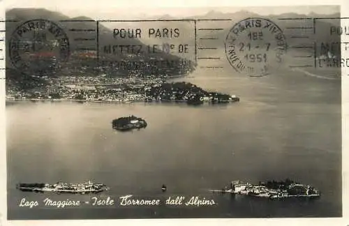 Italy Lago Maggiore Isole Borromee dall'Alpino