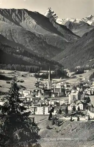 Switzerland Davos mit Tinzenhorn general view