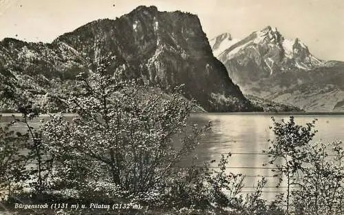 Switzerland Burgenstock und Pilatus