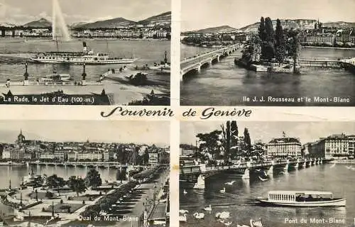 Switzerland souvenir de Geneve