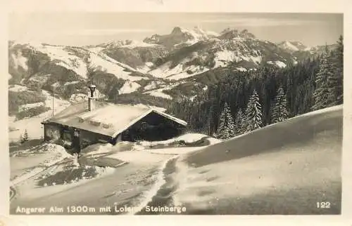 Austria Angerer Alm mit Loferer Steinberge