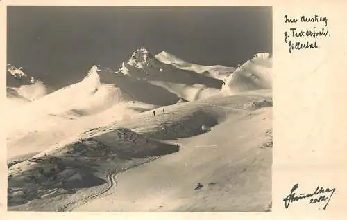 Austria Zillertal Tirol winter scenery