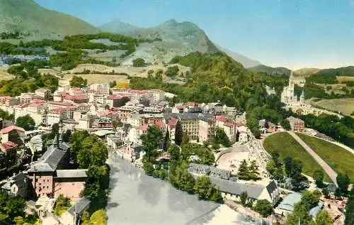 France Lourdes vue generale