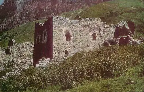 Chechnya Chechen-Ingush Village of Erzi tower ruins