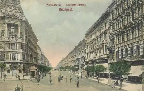 Hungary Budapest Andrassystrasse