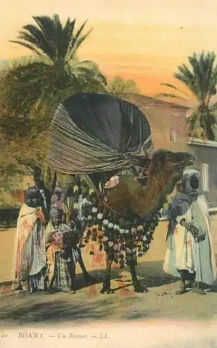 Algeria Biskra Un Basour ethnic types and scenes