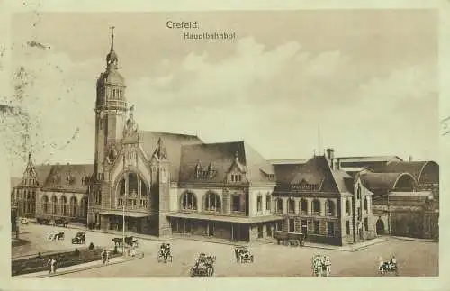 Germany Krefeld Hauptbahnhof