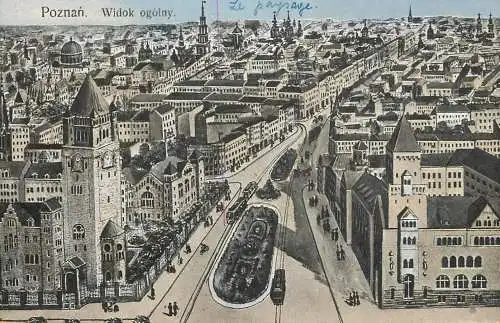 Poland Poznan general view