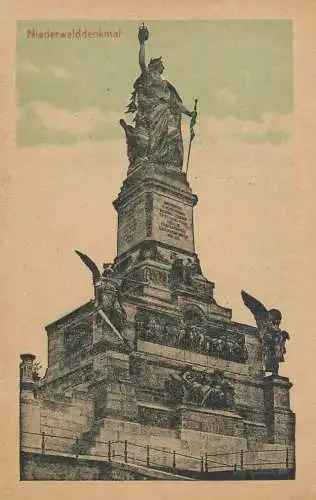 Germany Niederwalddenkmal bei Rudesheim am Rhein