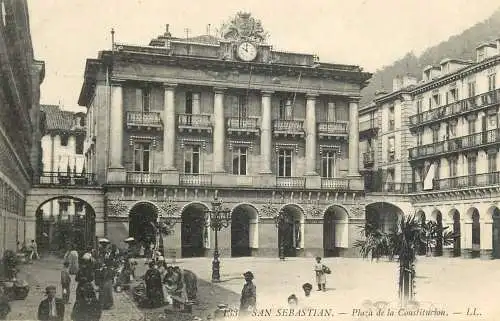 Spain San Sebastian Plaza de la Constitucion