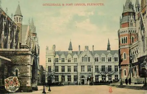 England Plymouth Guildhall & Post Office