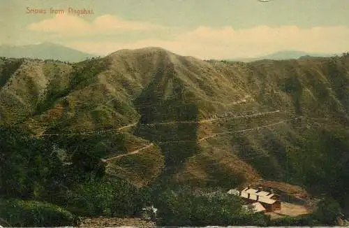 India Snows from Dagshai picturesque scenery