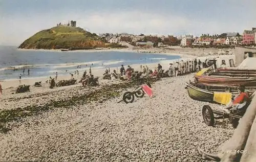 Wales Criccieth littoral types and scenes